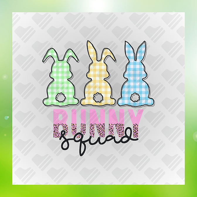 Bunny Squad Sticker