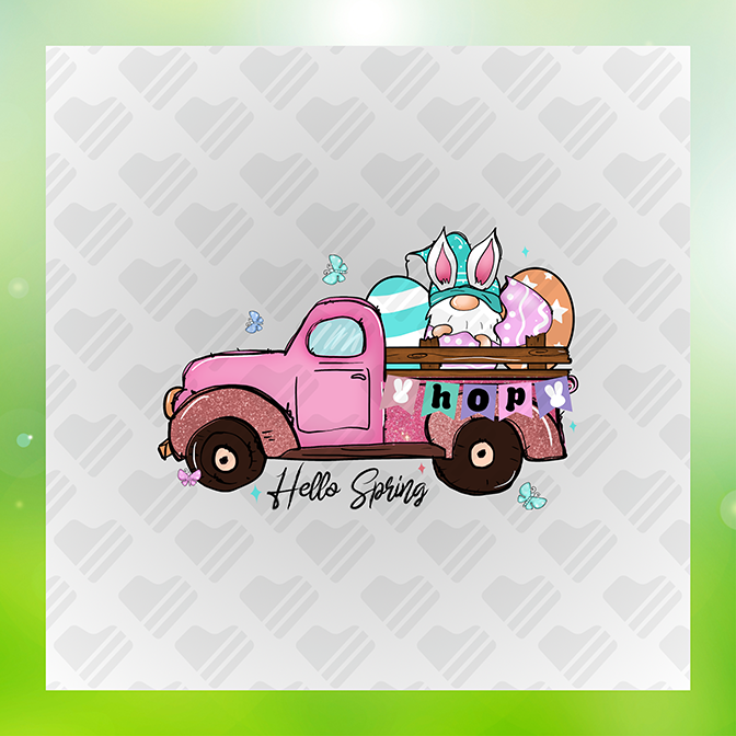 Hello Spring Sticker