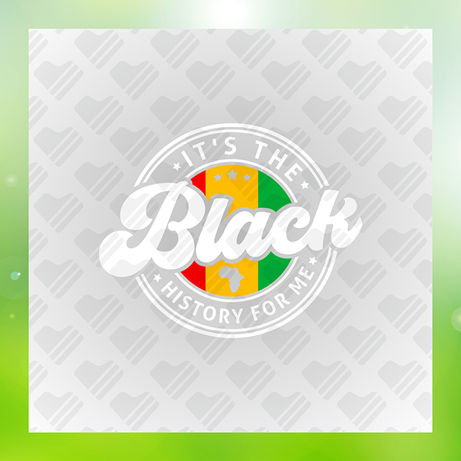 It's The Black History 4 Me Ver.2 Sticker