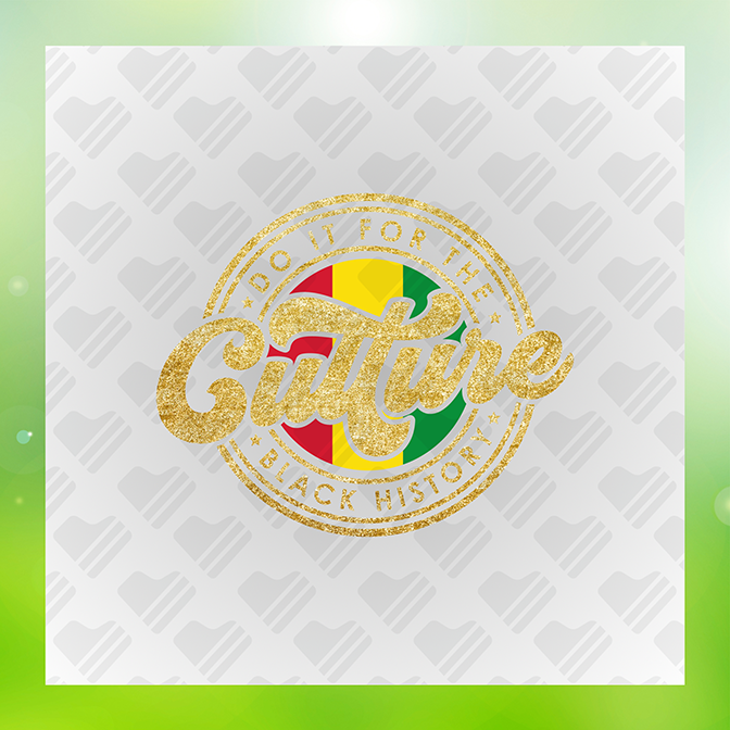 Glitter Look Do It 4 The Culture Sticker