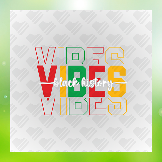 Vibes Black History Ver.2 Sticker