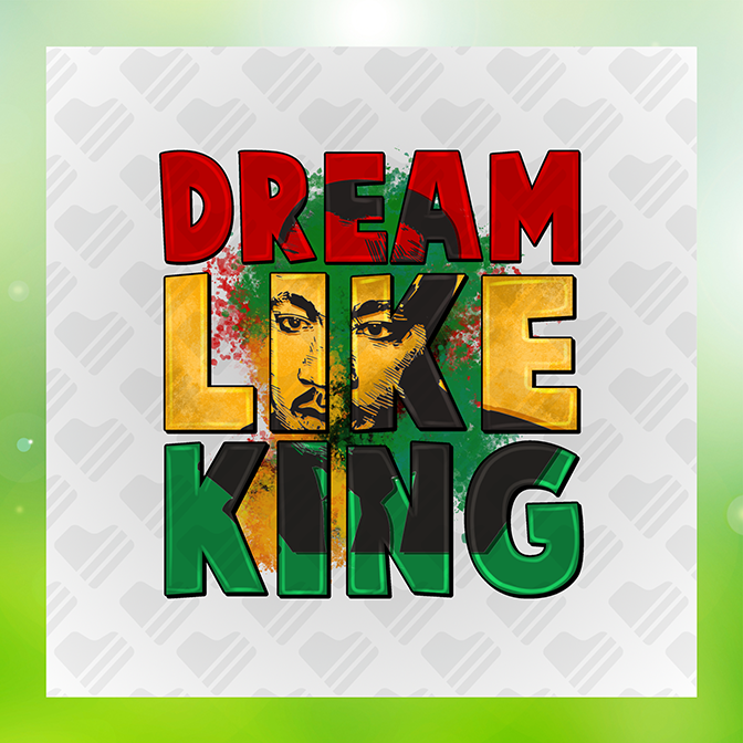 Dream Like King Sticker