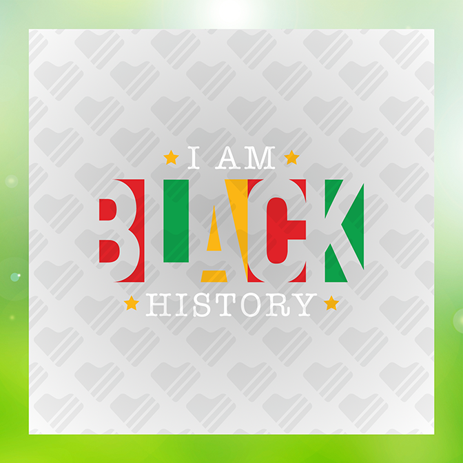 I Am Black History Ver.4 Sticker