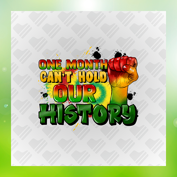 One Month Can't Hold Our History Sticker