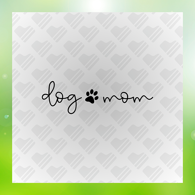 Dog Mom Ver.2 Sticker