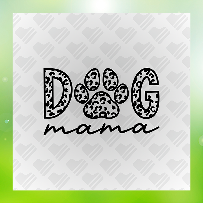 Dog Mama Ver.2 Sticker