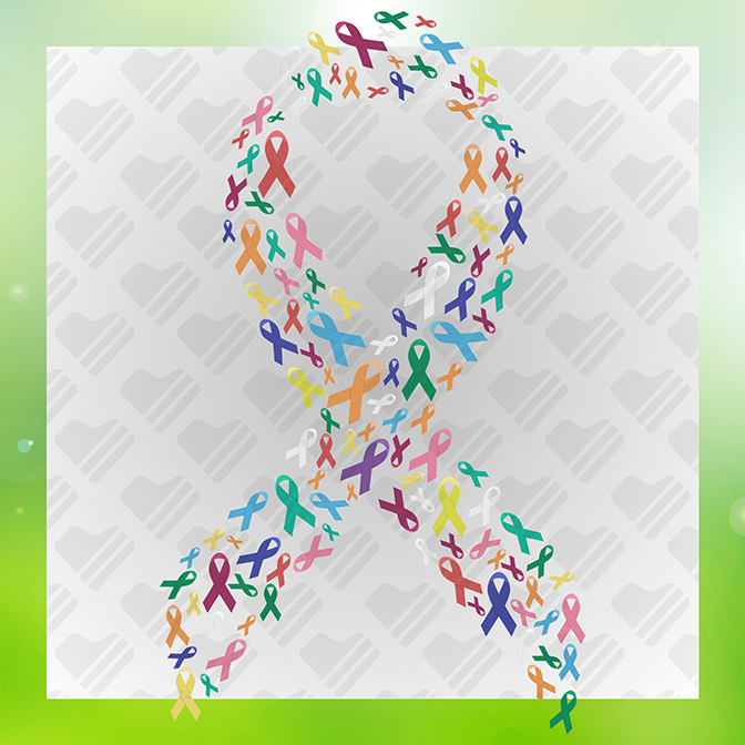 Cancer Survivor Ribbon Sticker