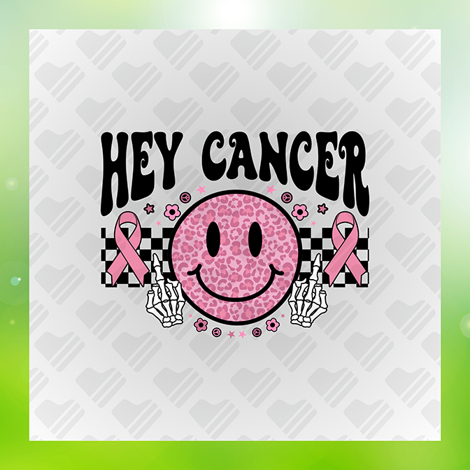 Hey Cancer Sticker