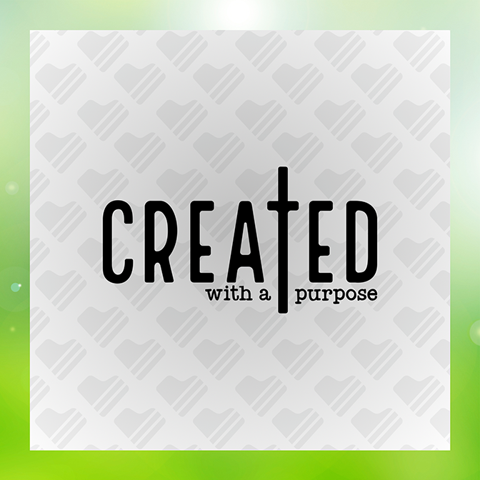 Created with a Purpose v3 Sticker