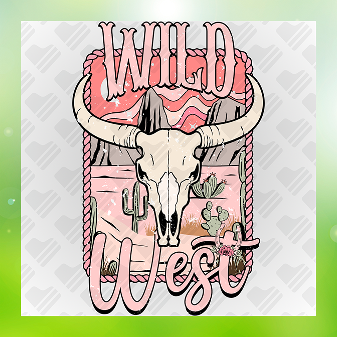 Wild West Sticker