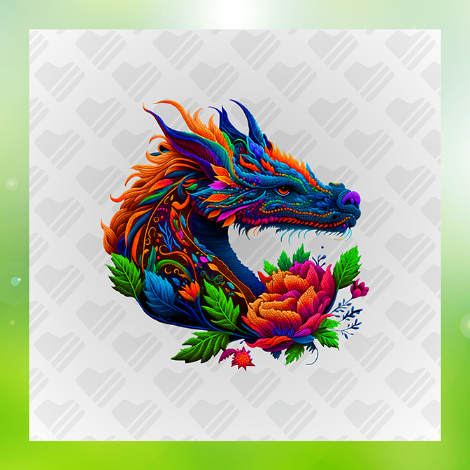 Cool Dragon Ver.2 Sticker