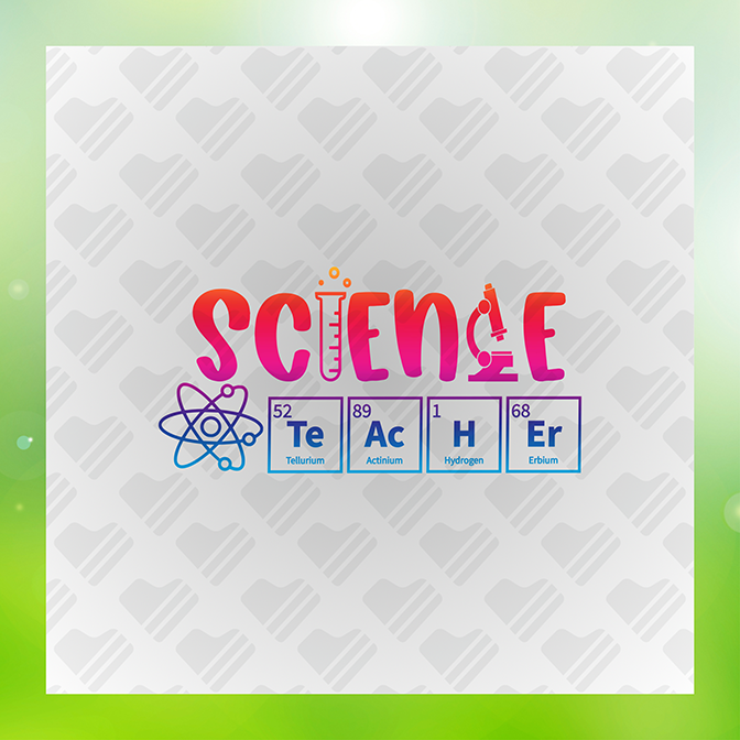 Science Teacher Ver.2 Sticker