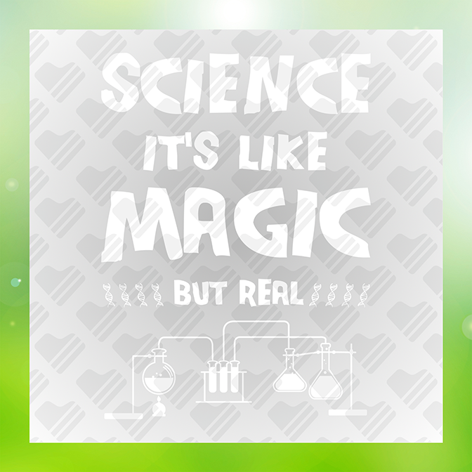 Science It's Like Magic Sticker