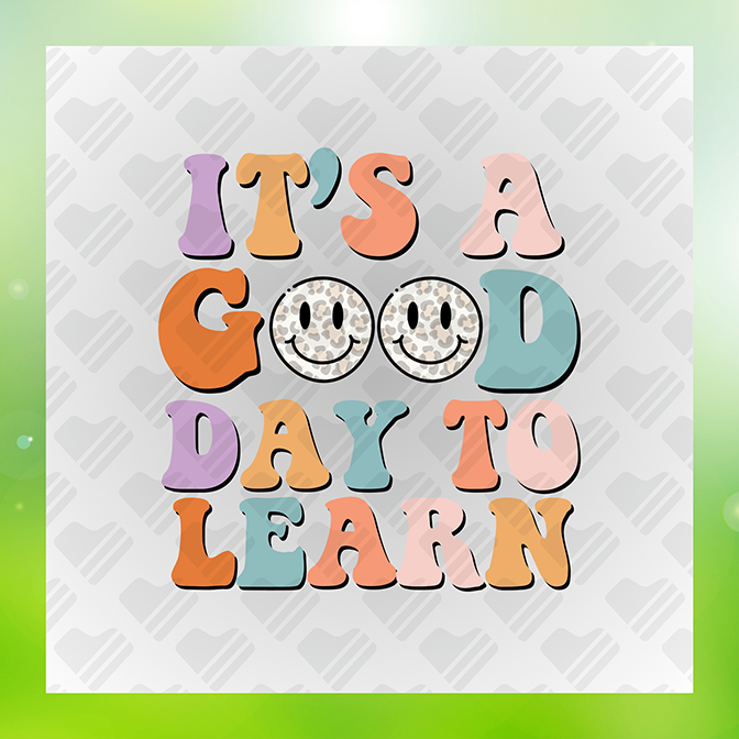 It's A Good Day To Learn Sticker