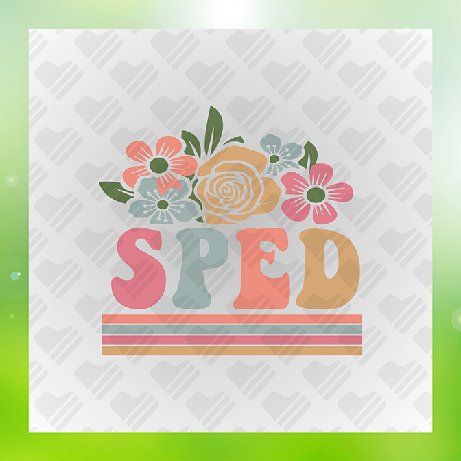 SPED Ver.2 Sticker