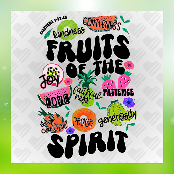 Fruit of The Spirit Sticker