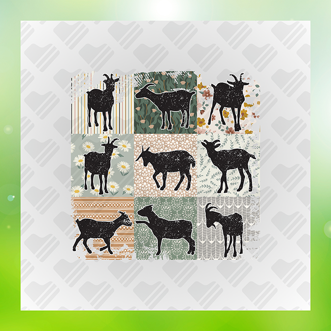 Goat Silhouette Sticker