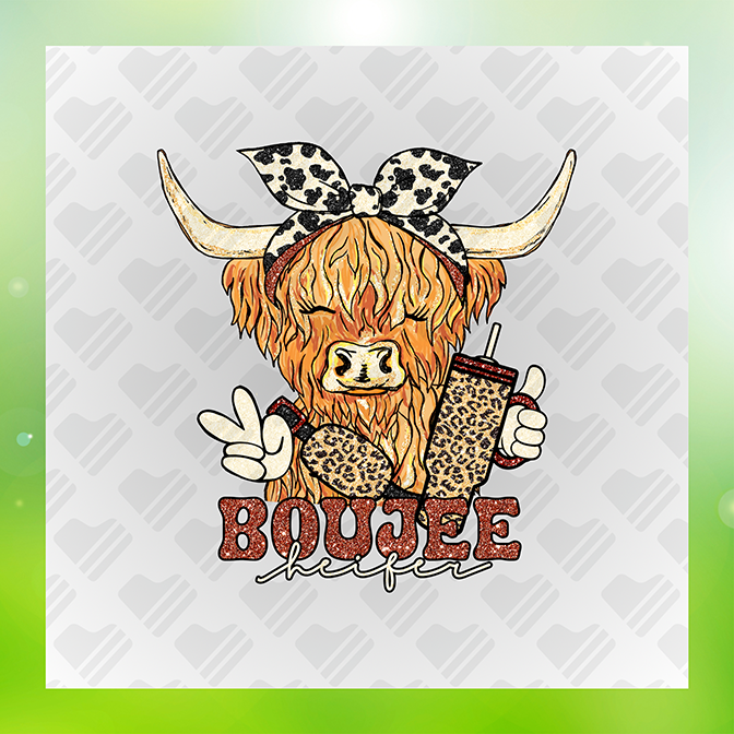 Glitter Look No Mess Boujee Ver.2 Sticker