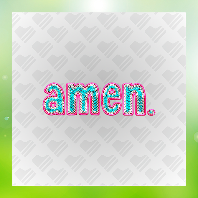 Amen Sticker