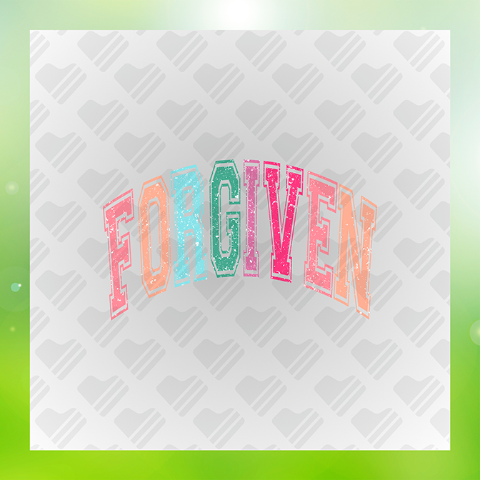 Forgiven v2 Sticker