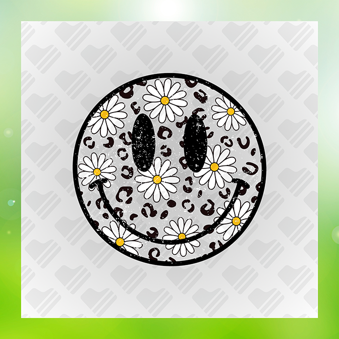 Emoji Floral Sticker