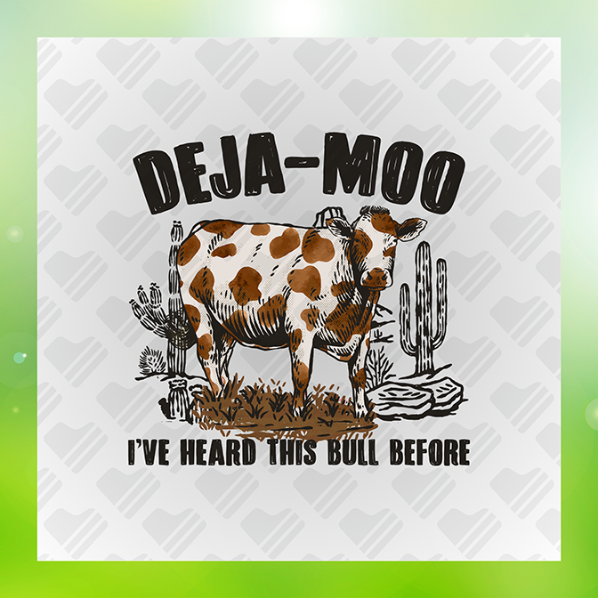 Deja-Moo Ver.2 Sticker