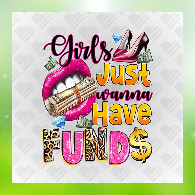 Girls wanna have Fund Sticker