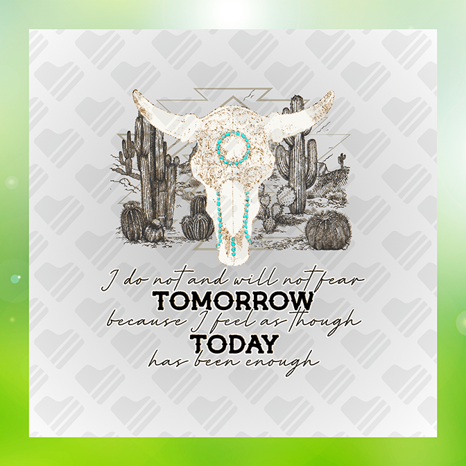 Tomorrow And Today Sticker