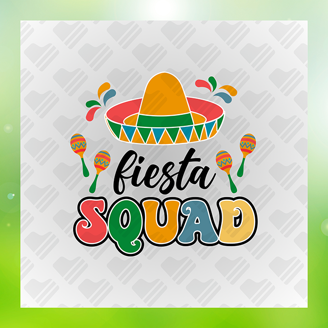 The Fiesta Squad Sticker