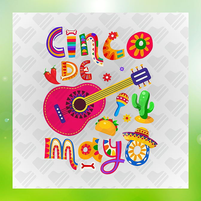Cinco De Mayo Ver.2 Sticker