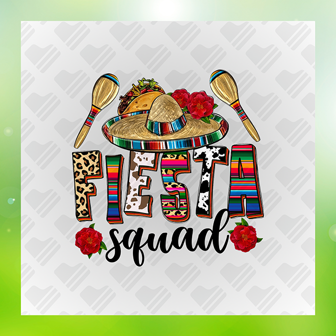 Fiesta Squad Ver.2 Sticker