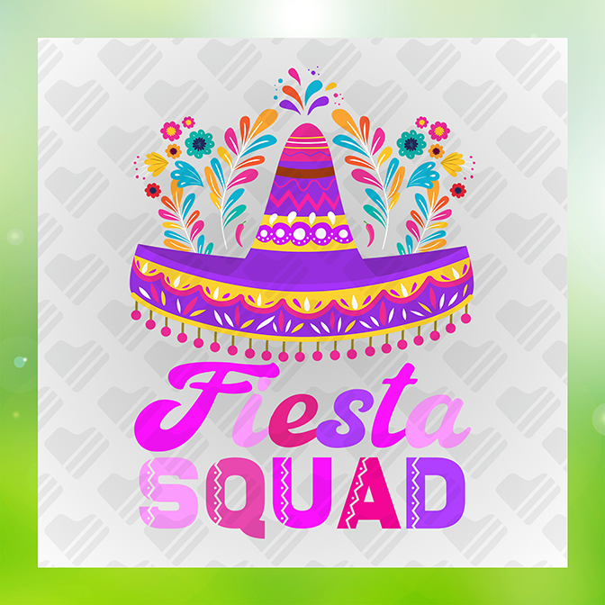 Fiesta Squad Sticker