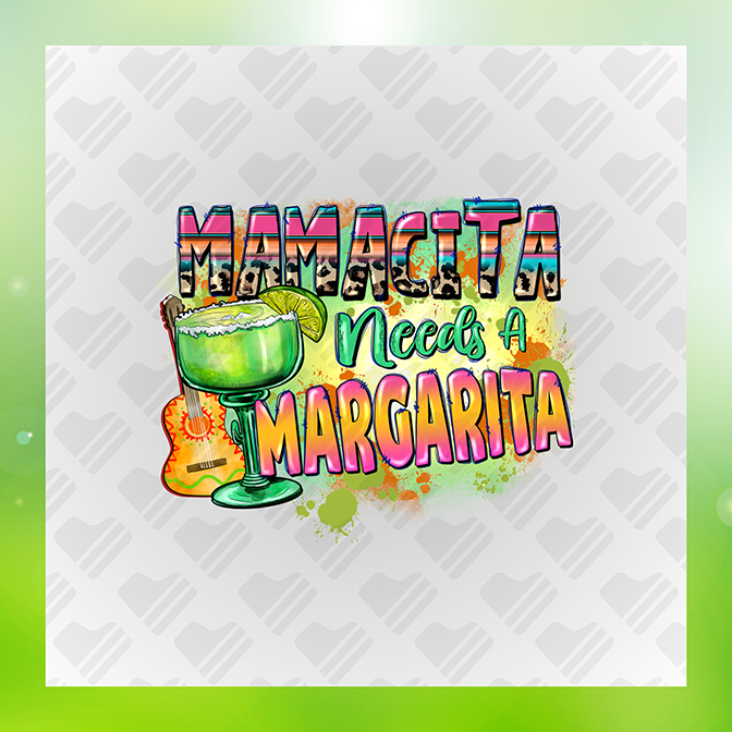 Mama Cita Needs A Margarita Sticker
