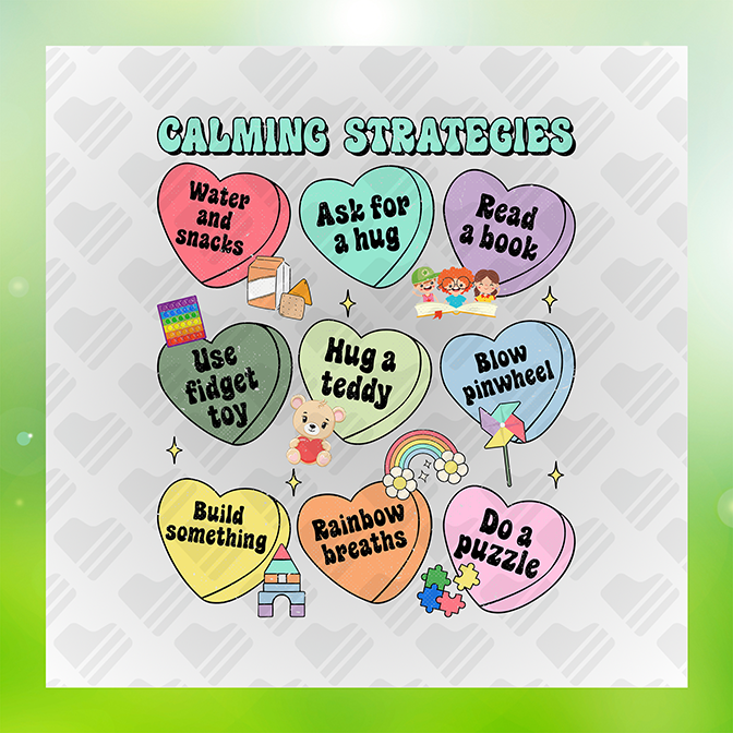 Calming Strategies Sticker
