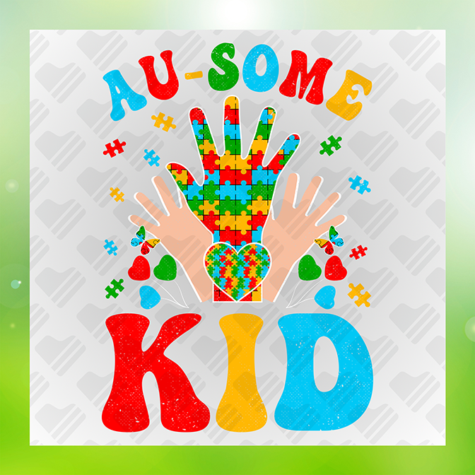 Au-Some Kid Sticker