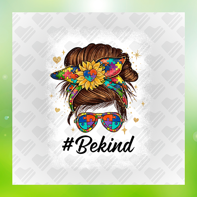 Glitter Look No Mess Be Kind Ver.2 Sticker