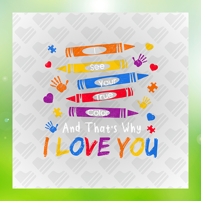 I See Your True Color Sticker