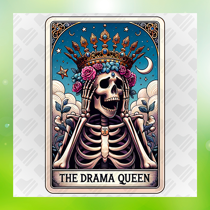 The Drama Queen Sticker