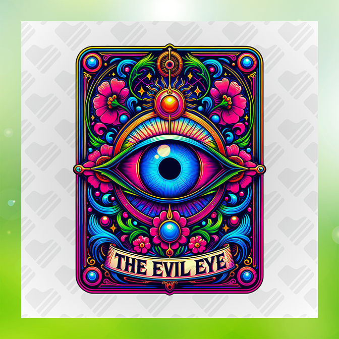 The Evil Eye Sticker