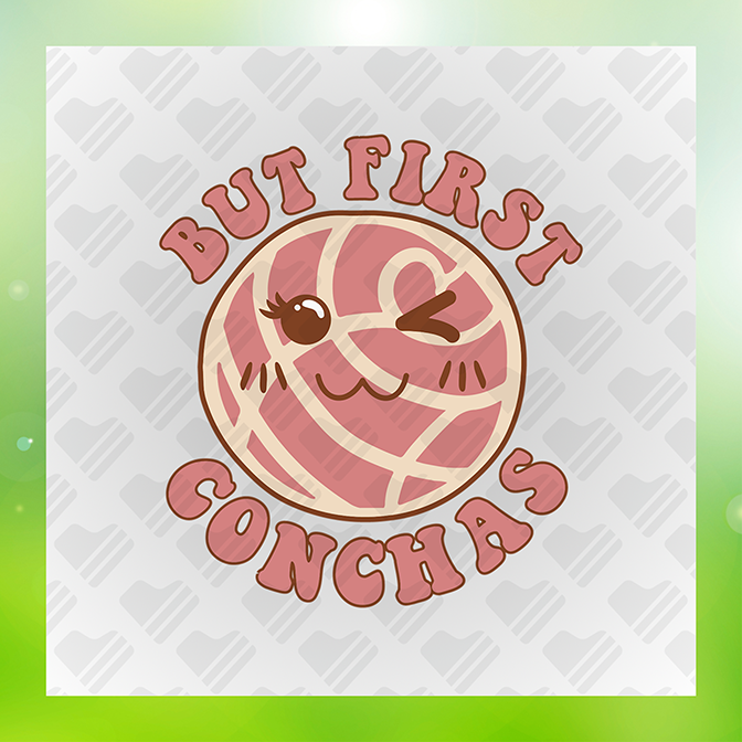 Conchas Mexican Sweet Bread Sticker