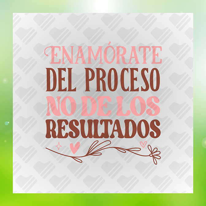 Enamorate Del Proceso Sticker