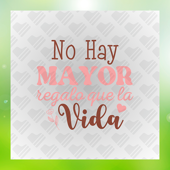 No Hay Mayor Vida Sticker