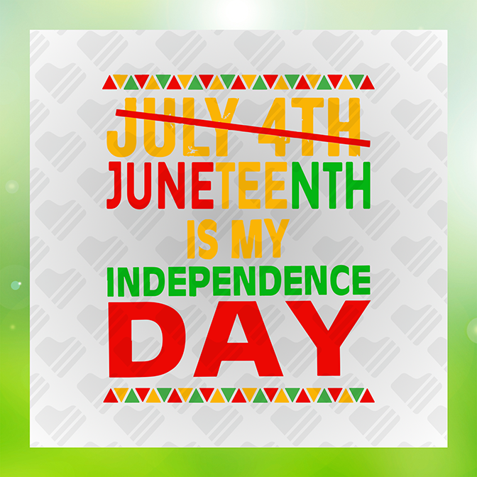 Juneteenth Independence Day Sticker