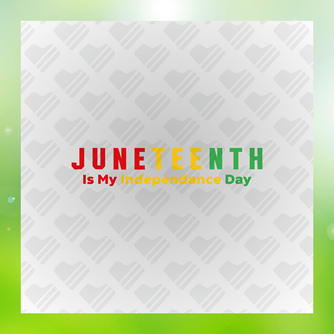 Juneteenth Is My Independence Day Sticker