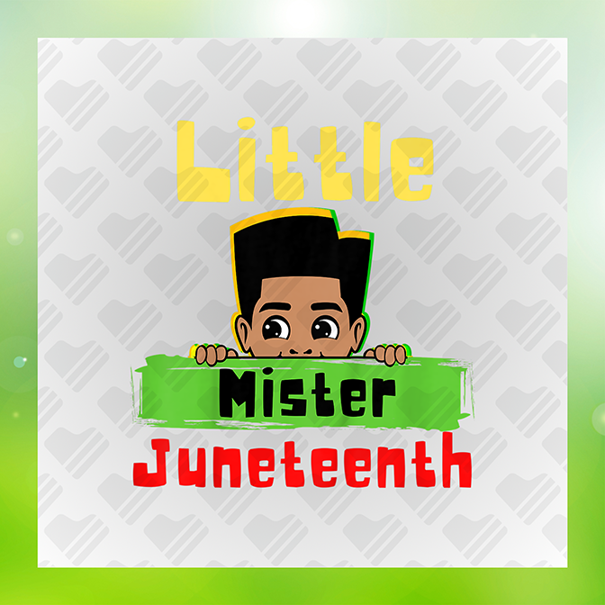 Little Mister Juneteenth Sticker