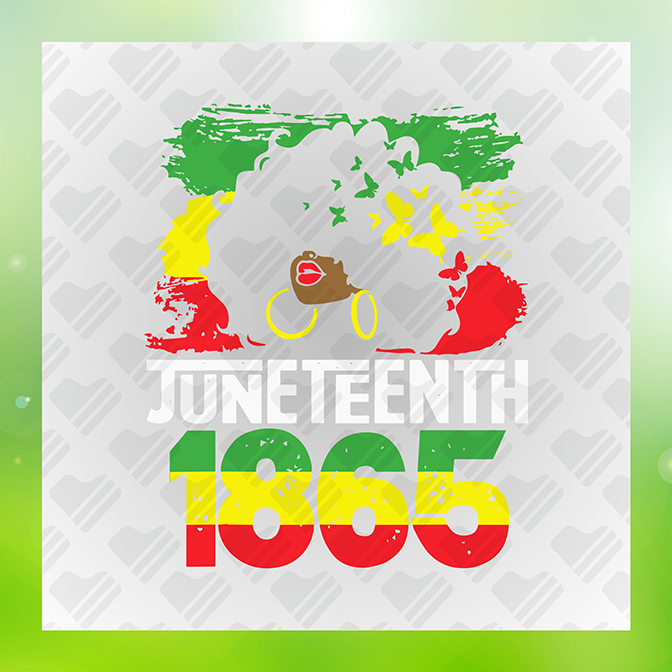Juneteenth 1865 v2 Sticker