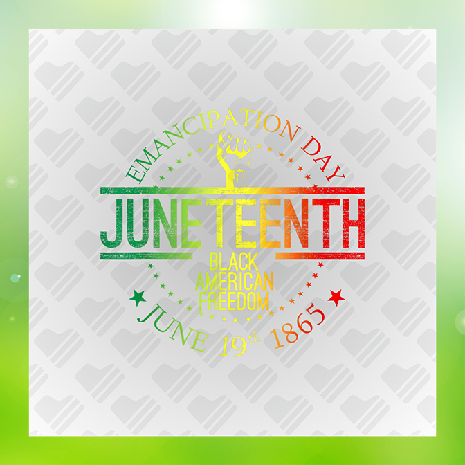 Emancipation Day Juneteenth Sticker