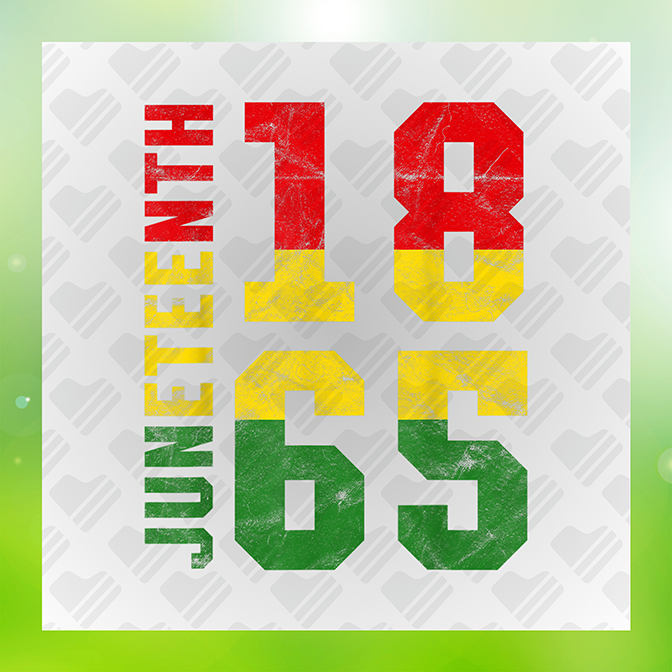 Juneteenth 1865 v4 Sticker