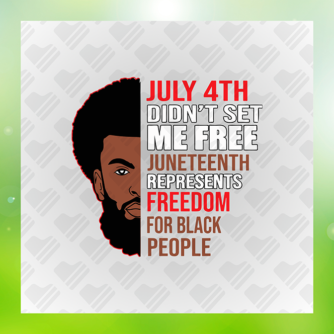 July 4TH Didn't Set Me Free Sticker