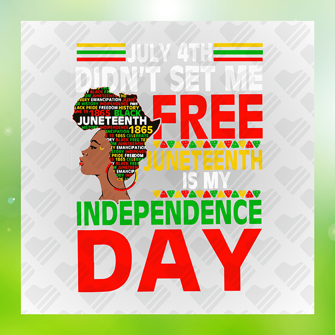 July 4th Didn't Set Me Free Ver.2 Sticker